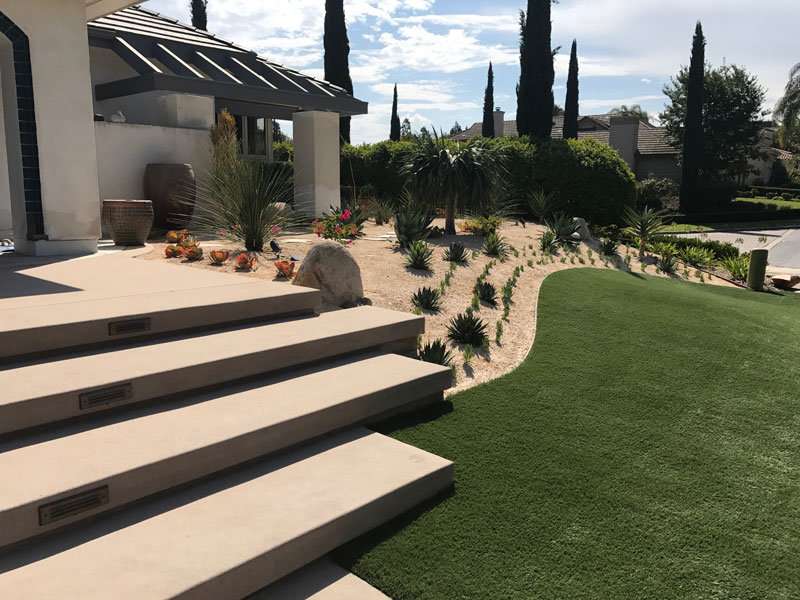 Synthetic Turf Installation Contractor Projects Coronado, New Residential or Business Project Artificial Landscape Installation