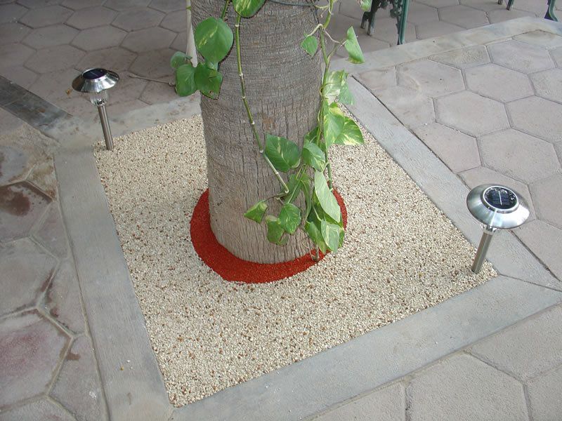 Rubber Tree Well Installation in Coronado, Porous Tree Well